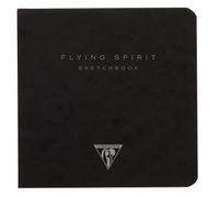 Flying Spirit carnet dos carré 50F 10,5x10,5cm 90g - Noir