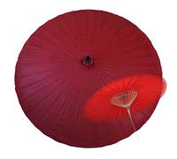 FLYIODFCXV Parasol de Plage, Parasol de Jardin en Bambou Vintage 2M