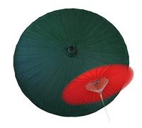 FLYIODFCXV Parasol de Plage, Parasol de Jardin en Bambou Vintage 2M