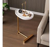 FLYIODFCXV Table d'appoint, Petite Table d'appoint for canapé et lit, Ordinateur Portable rétro, Salon Chambre à Coucher, Style Industriel