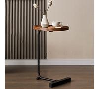 FLYIODFCXV Table d'appoint, Petite Table d'appoint for canapé et lit, Ordinateur Portable rétro, Salon Chambre à Coucher, Style Industriel