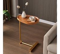 FLYIODFCXV Table d'appoint, Petite Table d'appoint for canapé et lit, Ordinateur Portable rétro, Salon Chambre à Coucher, Style Industriel
