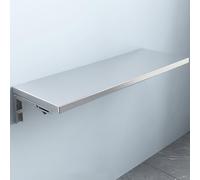 FLYIODFCXV Table Murale, Table Pliante Murale en Acier Inoxydable 304, idéale for la Cuisine(120x30cm47.2x11.8in)