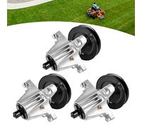 Flynsu Ensemble de broche de pont 3 pièces 618P09256 de rechange pour tondeuses Cub Cadet Ultima ZT1-50 ZT2-50 ZTS1-50 TS2-50 127 cm 618-09256