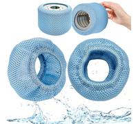FLZONHUT Filets de Protection Compatibles avec Filtres de Spa,2 Pièces Couverture Filet 90 Plis,Filets de Protection en Maille Compatibles,Accessoires pour Filtre de Rechange Plis