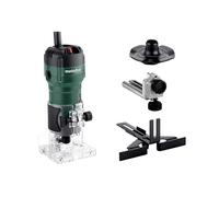 FM 500-6 * fraiseuse de chants, Black | Tondeuse à bois compacte avec guide parallèle, 32 000 tr/min et rouleau de guidage, sans batterie ni chargeur inclus