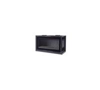 FM Insert d'angle turboventilé IT-182DFK 12,8kW foyer en fonte et verres sérigraphiés