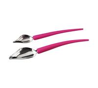 Fm Professional 21590.0 Set de cuillères pour décorations, Acier, Violet