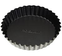 Fm Professional 21683.0 Moule à Tarte avec Base Amovible, Acier, Noir