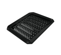 Fm Professional 9207 Plaque Ondulée Pour Barbecue Ou Four, Plat Four, Plaque Four, Plat Barbecue, Acier, Email, 38 X 33 Cm