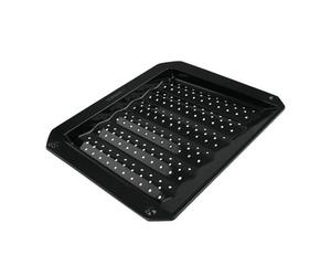 Fm Professional 9207 Plaque Ondulée Pour Barbecue Ou Four, Plat Four, Plaque Four, Plat Barbecue, Acier, Email, 38 X 33 Cm