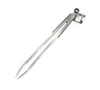 Fackelmann FM Professional Pince à servir 21355 pour barbecue, acier inoxydable, gris 45 cm