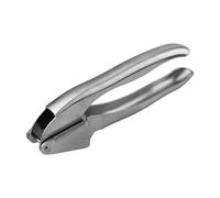 FM Professional Presse-Ail en Inox 17,5 cm | Purée dail et gingembre rapide, Acier robuste, Format 17,5 cm, Nettoyage au lave vaisselle, Pour sauces et marinades