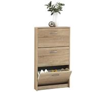 FMD Armoire à Chaussures 3 Compartiments