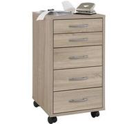 FMD Armoire mobile - Chêne