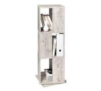 FMD Classeur rotatif 34x34x108 cm Chêne sable