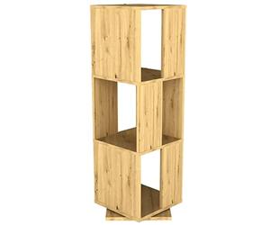 FMD furniture 291-001E Étagère pivotante Imitation chêne Artisan Dimensions : env. 34 x 108 x 34 cm (l x H)