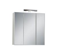 Meuble Haut 2 Portes Design "Adora" 70cm Blanc Blanc G