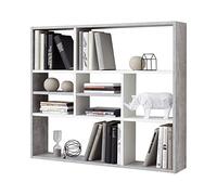 FMD Moebel 269-001 Mika Bois, Gris, 90x16x78.5 cm