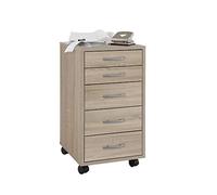 FMD Armoire mobile - Chêne