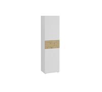 FMD Möbel BELM 6 Armoire à vêtements rectangulaire en Bois Blanc Brillant