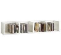 FMD Möbel SB-Design 206-004 Point 4 Etagère murale 92 x 16,5 x 17 cm Blanc