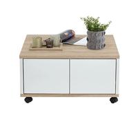 FMD Table basse mobile 70x70x36 cm