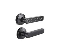 FMDARJXWHCP TTLock/tuya APP Serrure intelligente à empreintes digitales avec code de passe Verrouillage de porte Bluetooth biométrique d'empreintes digitales Serrure électronique de poignée