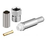 FME-female crimp for RG 58/U with gold pin