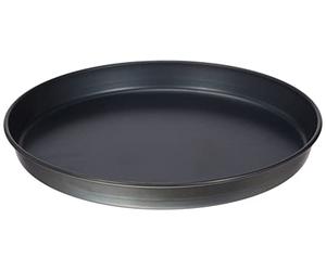 FMprofessional 8707.0 Plaque pour Pizzaioli ou Pâtisserie, Acier, Noir, NC