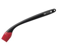 FMprofessional Lot de 1 Pinceau en Silicone pour Barbecue avec Poils en Silicone de qualité supérieure (Couleur : Noir/Rouge)