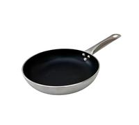 FMprofessional Poêle antiadhésive 20 cm, revêtement anti-adhésif ILAG Essential double couche, haute conductivité thermique, légère et résistante à la corrosion, 20 x 4,5 cm, 1 pièce