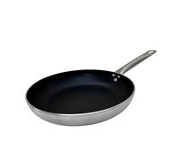 FMprofessional Poêle plate antiadhésive 28 cm, revêtement anti-adhésif ILAG Essential double couche, haute conductivité thermique, légère et résistante à la corrosion, 28 x 5,5 cm, 1 unité