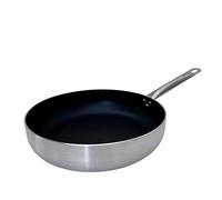 FMprofessional Poêle profonde antiadhésive 32 cm, revêtement anti-adhésif ILAG Essential double couche, haute conductivité thermique, légère et résistante à la corrosion, 32 x 7,8 cm, 1 unité