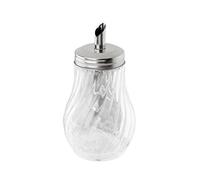 FMprofessional Sucrier 22546-280 ML - en Acier Inoxydable et Verre - Argenté