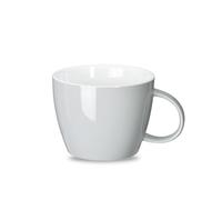 fMSDD Grande tasse grise avec anse - Passe au micro-ondes - Pour chocolat chaud, soupe, café, lait et thé - Céramique de qualité supérieure sans plomb, sans cadmium - Passe au lave-vaisselle - 30 oz -