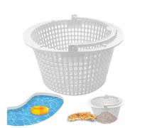 FmtwPhn 2X Panier De Skimmer Panier De Piscine Panier De Rechange pour Skimmer Standard Préfiltre De Piscine avec Poignée Verrouillable pour Un Retrait Facile Résistant Au Chlore Débouchée Et Retirer