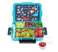 Fmzrbnih Grands récipients scolaires pour avec couverts adaptés au micro-ondes pour école, , fruits et sandwich