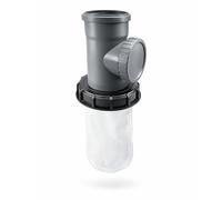FN-Technik® Filtre IBC DN150 - Filtre à eau de pluie avec ouverture de service DN110 et filtre en nylon 125 µm