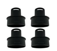 FNBDDX 1/2/4/6X 42mm à 75mm Conduit de chauffage stationnement diesel tuyau jonction Connecteur sortie d'aération Réducteur adapté for voiture, fourgonnette, camion, camping-car(4X)