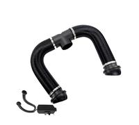 FNBDDX Connecteur de sortie T 3 for chauffage diesel 60 mm et 2 sorties d'air tuyaux conduit noirs chauds 4 colliers serrage for voiture, camion, fourgonnette, camping-car(2x60mm pipe n T)