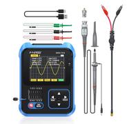 FNIRSI DSO-TC3 Oscilloscope 3 en 1 Générateur Signaux Testeur de Transistor | 10MSa/s, Testeur de Transistors, 6 Formes d'Onde, Fonction AUTO en Un Clic, Diagnostic Automobile & Réparation Électronique