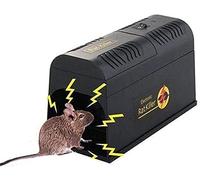 FnnEmg Professionnel Électronique Souris Piège À Rat Souris Rongeur Tueur Choc Électrique Machine à piège à Souris Domestique, Durable, Facile à Installer