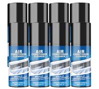 Foaming Air Conditioner Cleaner Spray, No-Rinse AC Foam Coil Cleaner Evaporator Condenser Coils, Super-Strength Air Con Cleaners Spray with Stain Remover, Multi-Function No-Wash Cleaners (8pcs)