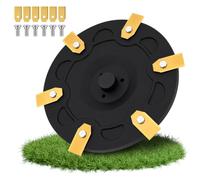 Focenat Disque de Coupe Robot Tondeuse Compatible avec Navimow i-Series, Plateau de Lame 6 Lames pour i105E, i108E, i110N, i205 AWD, i208 AWD, Disque Renforcé Fibre de Verre