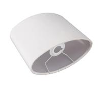 Focket Abat-Jour Ovale, E27 E14 Universel Abat-Jour en Tissu Décoratif Abat-Jour en Tissu Style Moderne Soin des Yeux Remplacement du Couvercle de la Lampe pour Le Tableau Lampadaire