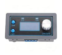 Focket Convertisseur Boost, 5-30 V à 0-5-31 V 4 A Régulateur de Tension Programmable de Refroidissement Intelligent, Module d'alimentation Réglable à efficacité de Conversion 88 avec écran LCD pour