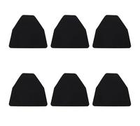 Focket Lot de 6 Tapis d'Urinoir Antidérapants et Absorbants pour Contrôle des Odeurs, Tapis de Sol pour Urinoir avec Fibre Synthétique Lavable pour Hommes, Salle de Bain, Toilettes Commerciales