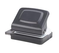 Focket Perforatrice à 6 Trous, capacité de 8 Feuilles, Diamètre de Trou de 5 à 5 Mm, Profondeur d'alimentation de 6 Mm, Perforatrice à Feuilles Mobiles avec Bac à Déchets de Papier pour Classeurs de