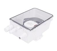 Focket Pompe de Puisard, Pompe à Eau Submersible à Démarrage Automatique Multi-Entrées de 750 GPH, de Cale avec Plusieurs Entrées d'Eau pour Systèmes de Drainage de Douche Marine de Bateau RV